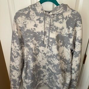 Lululemon City Sweat Pullover Gray and White Men's Hoodie